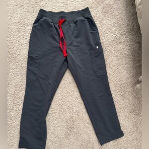 Charcoal Yola™ High Waisted - Skinny Scrub Pants